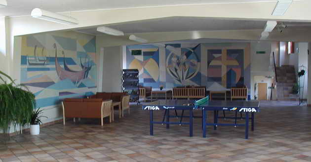 Kongensgård efterskole, aula